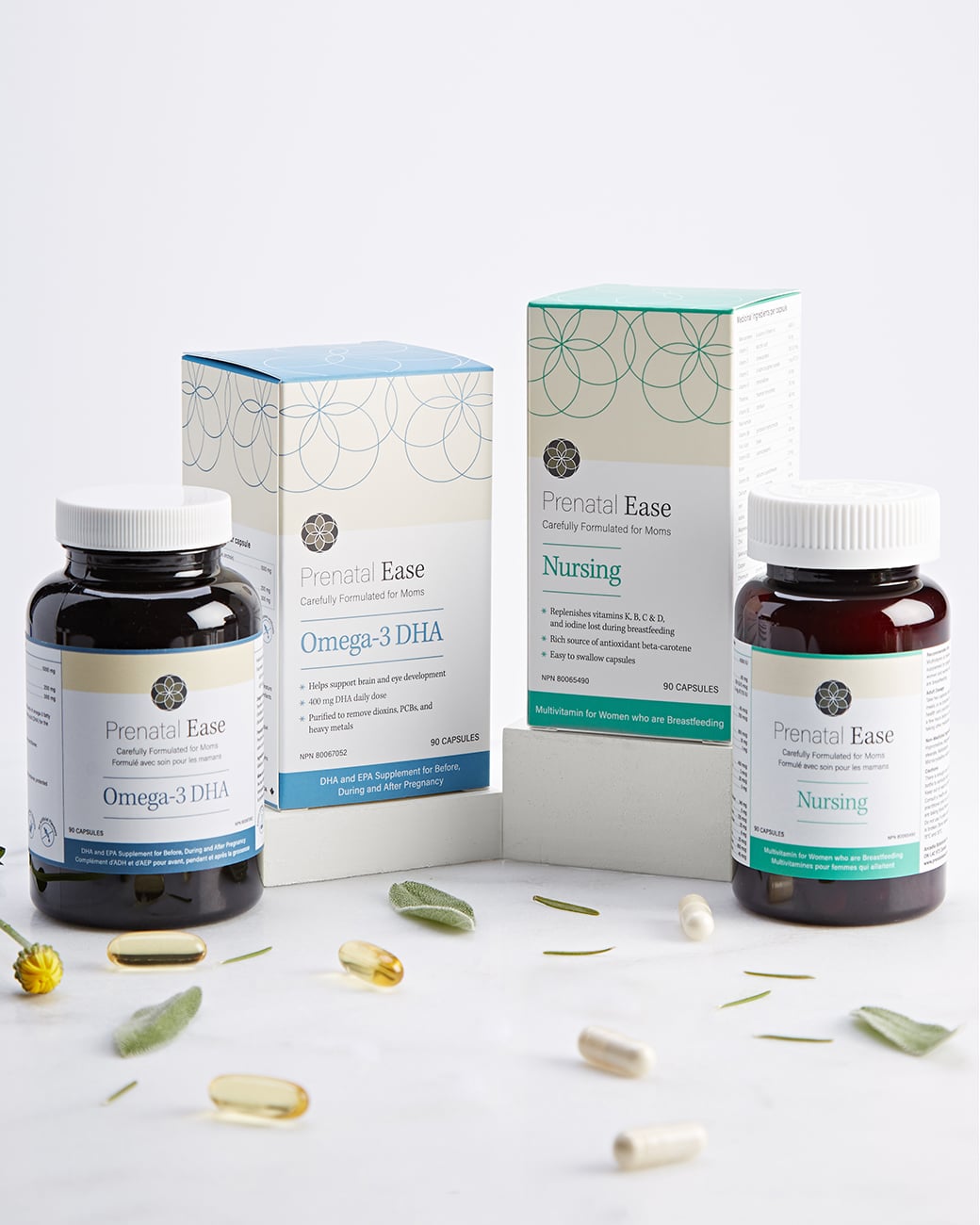 Nursing Bundle - Prenatal Ease optimized nutrition