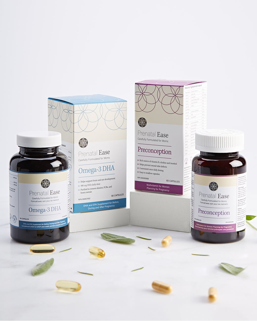 Preconception Bundle - Prenatal Ease optimized nutrition