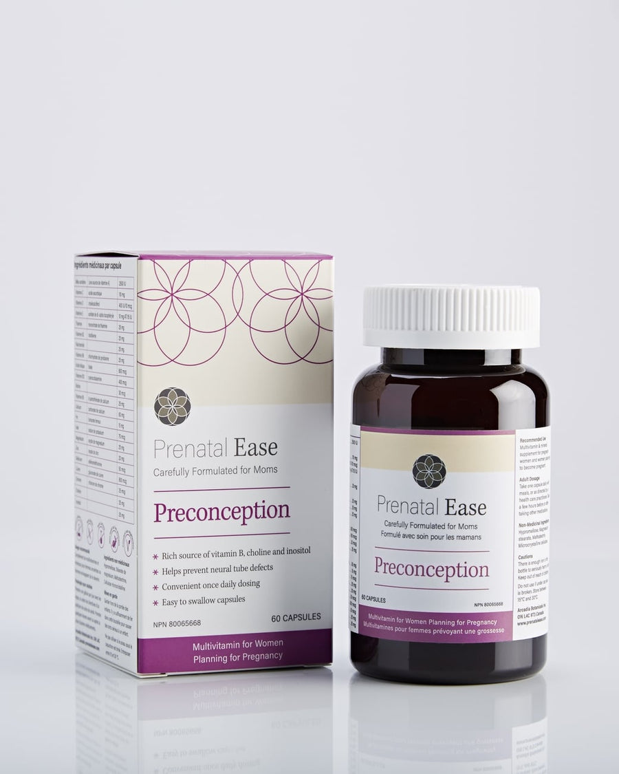 Preconception - Prenatal Ease optimized nutrition
