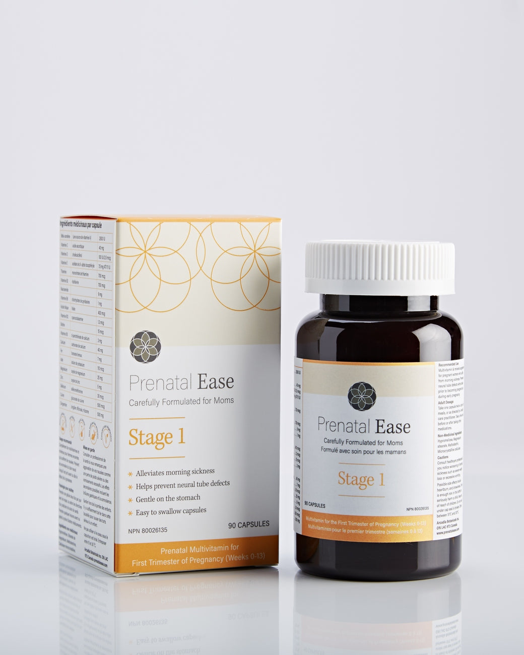 Stage 1 - Prenatal Ease optimized nutrition