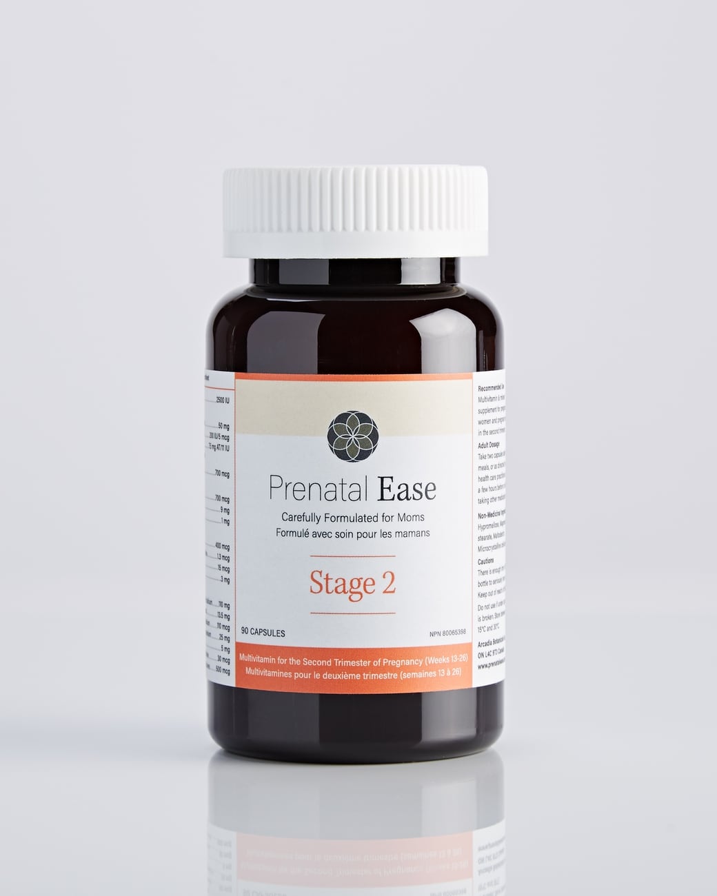 Stage 2 - Prenatal Ease optimized nutrition