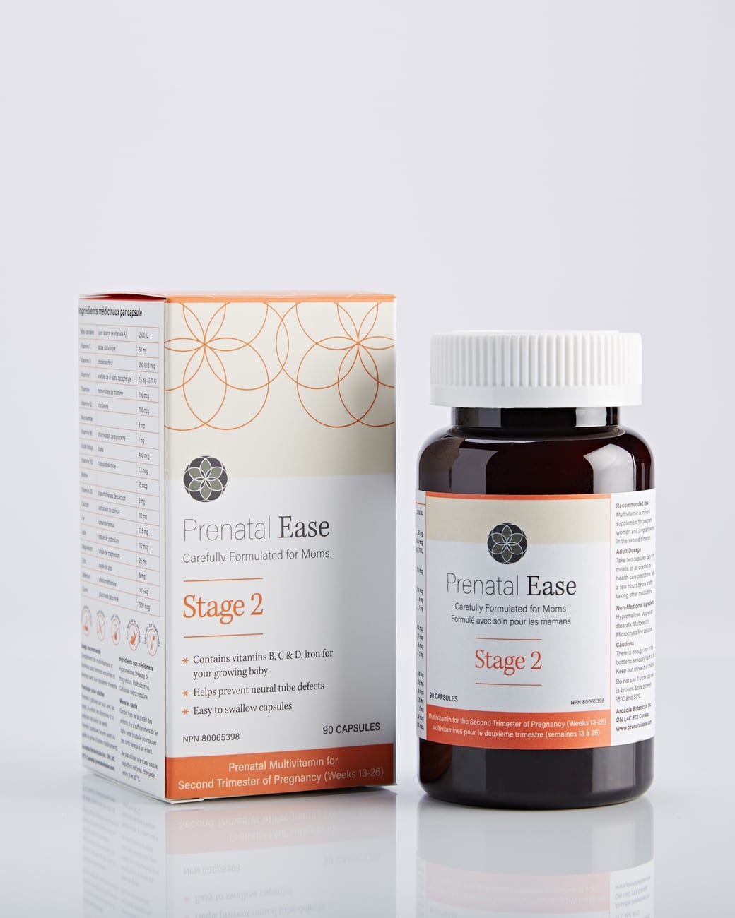 Stage 2 - Prenatal Ease optimized nutrition